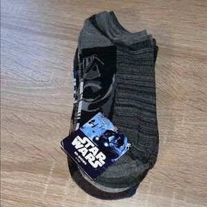 Star Wars Gray Casual Socks with Logo